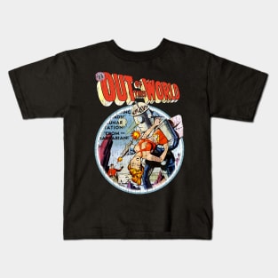 Vintage Worn Out of This World Tee Kids T-Shirt